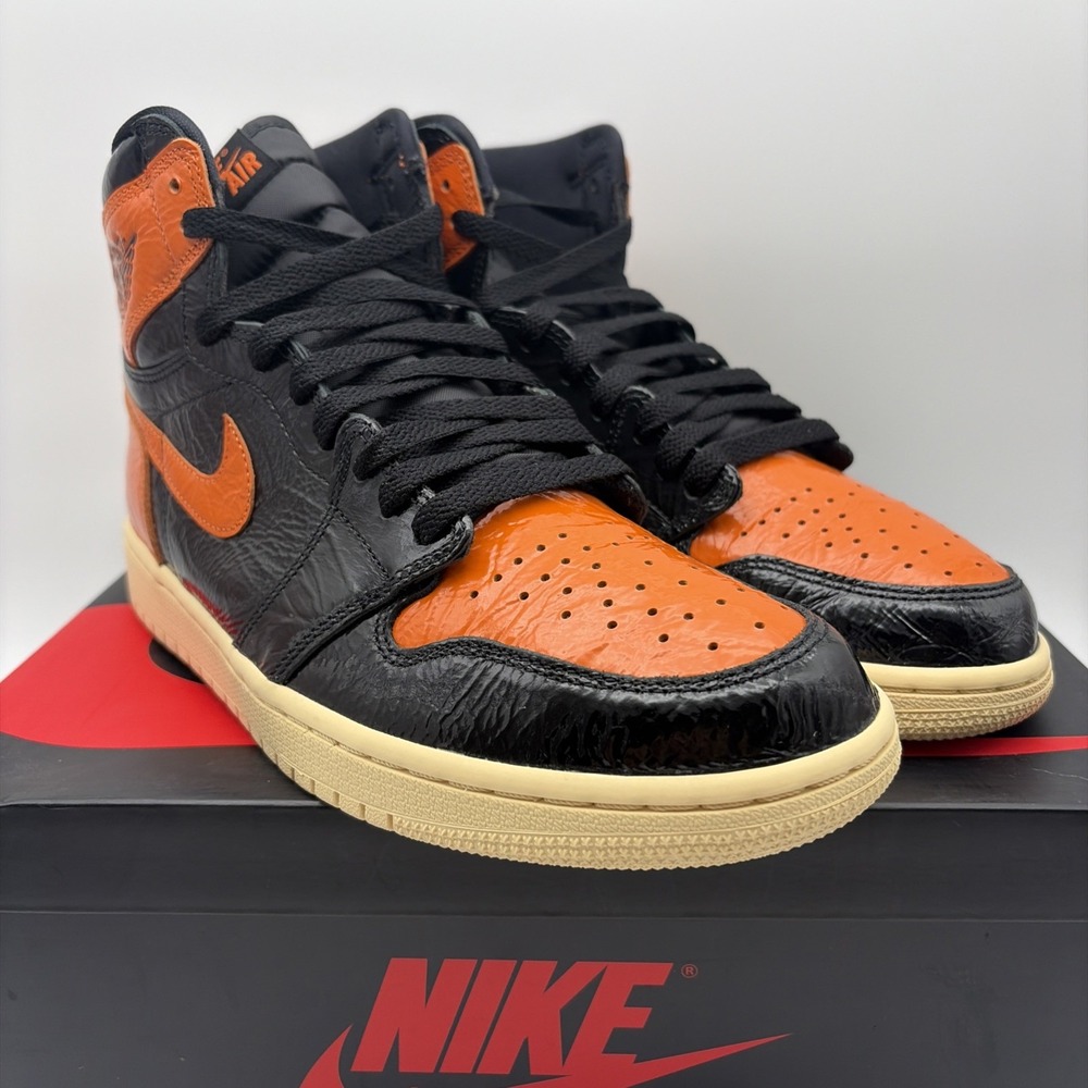 Size 9.5 - Jordan 1 Retro OG High Shattered Backboard 3.0 (555088-028) - Picture 2 of 10